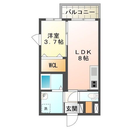 石橋駅 徒歩7分 3階の物件間取画像